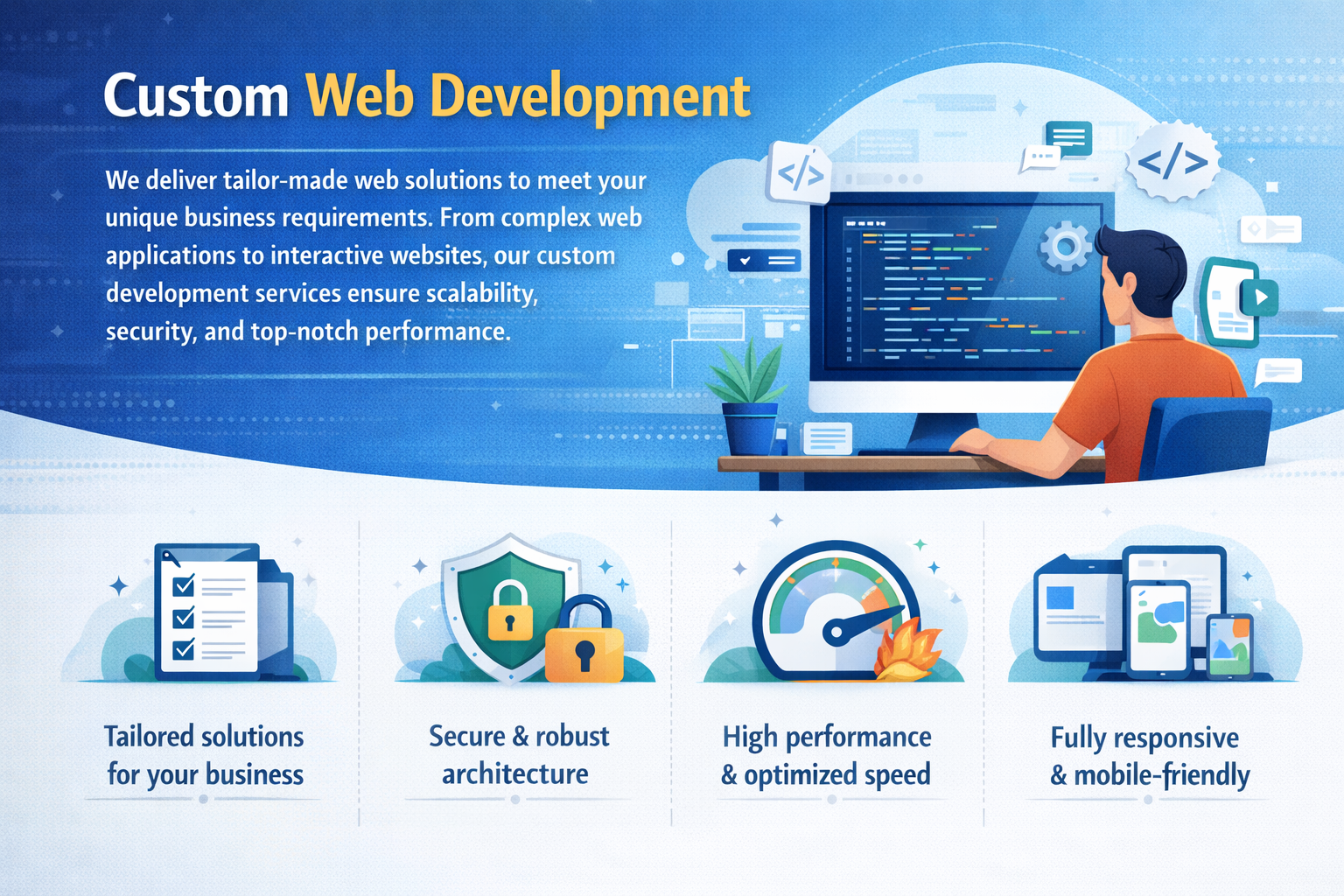 Custom Development Illustration